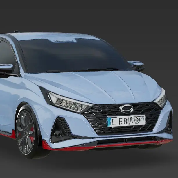 Hyundai İ20N sport mini car hot wheels size