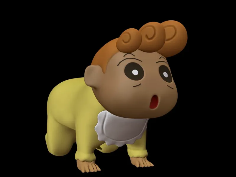 Himawari Stylized 3D Toy 3D print model