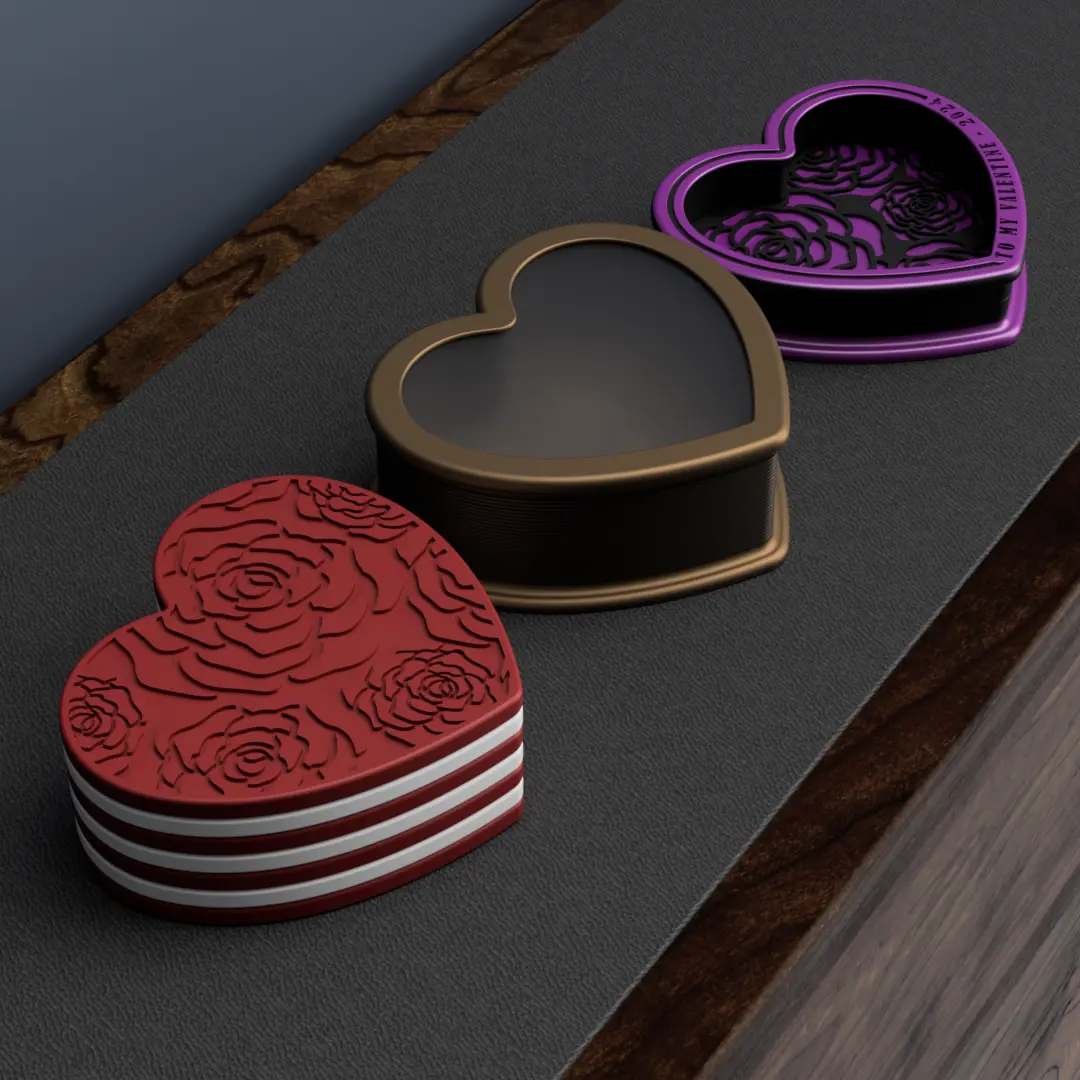 Valentine Gift Boxes - Hearts