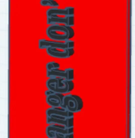Danger don’t forget epipen door sign