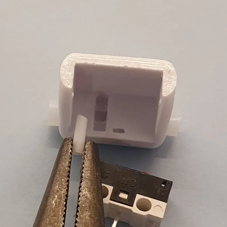 Sensor de agotamiento del filamento Super Tiny Microswitch