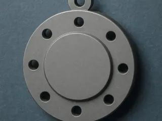 BLIND FLANGE KEYCHAIN 