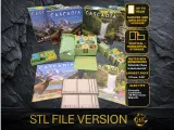 Cascadia + Landmarks expansion Insert - STL Files to print-1