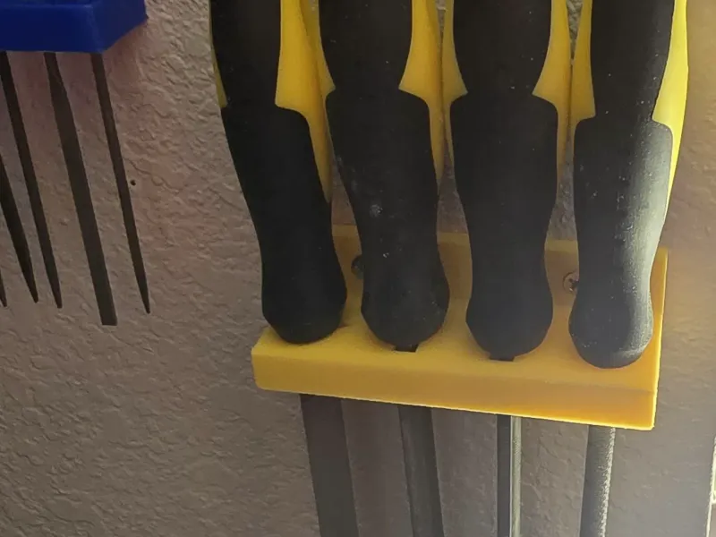 Large standard hand file holder