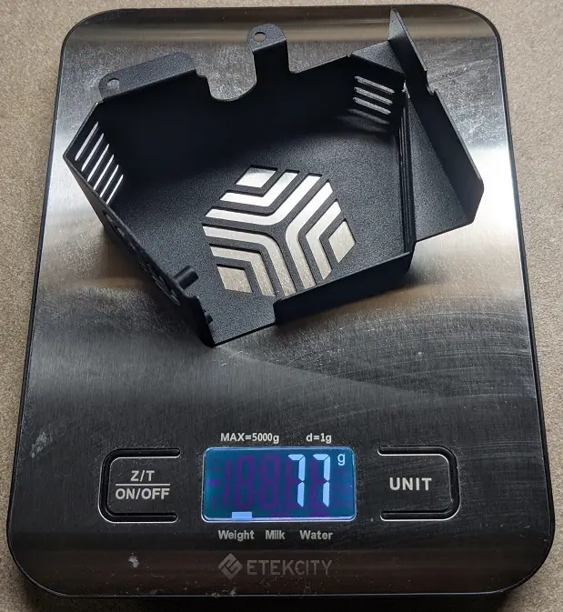 [CR6-SE] Lightened support with original fan