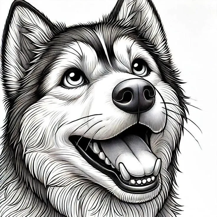 doggy double leyer multi color wall art