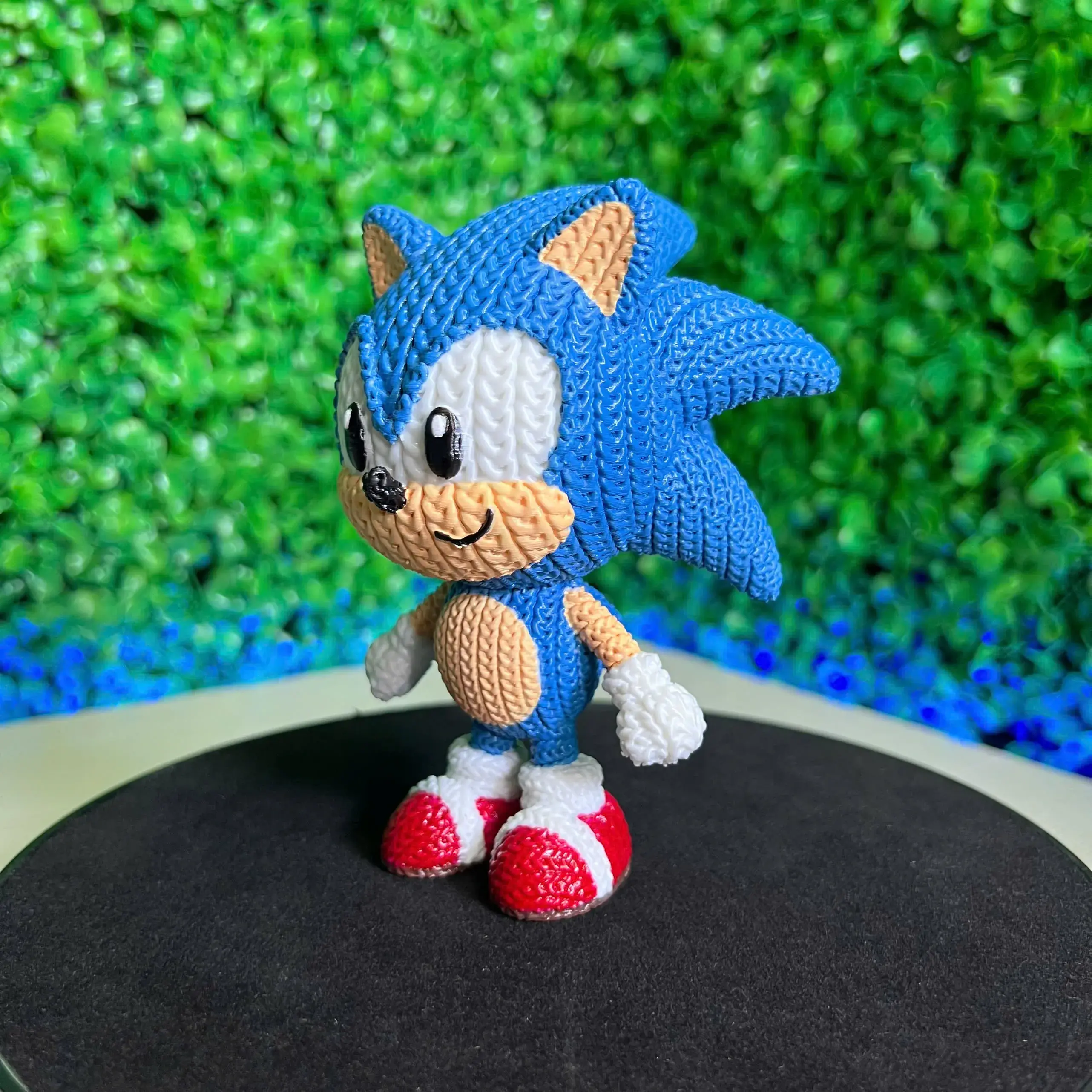 Sonic Knitted - Crochet - STL & 3mf Multicolor