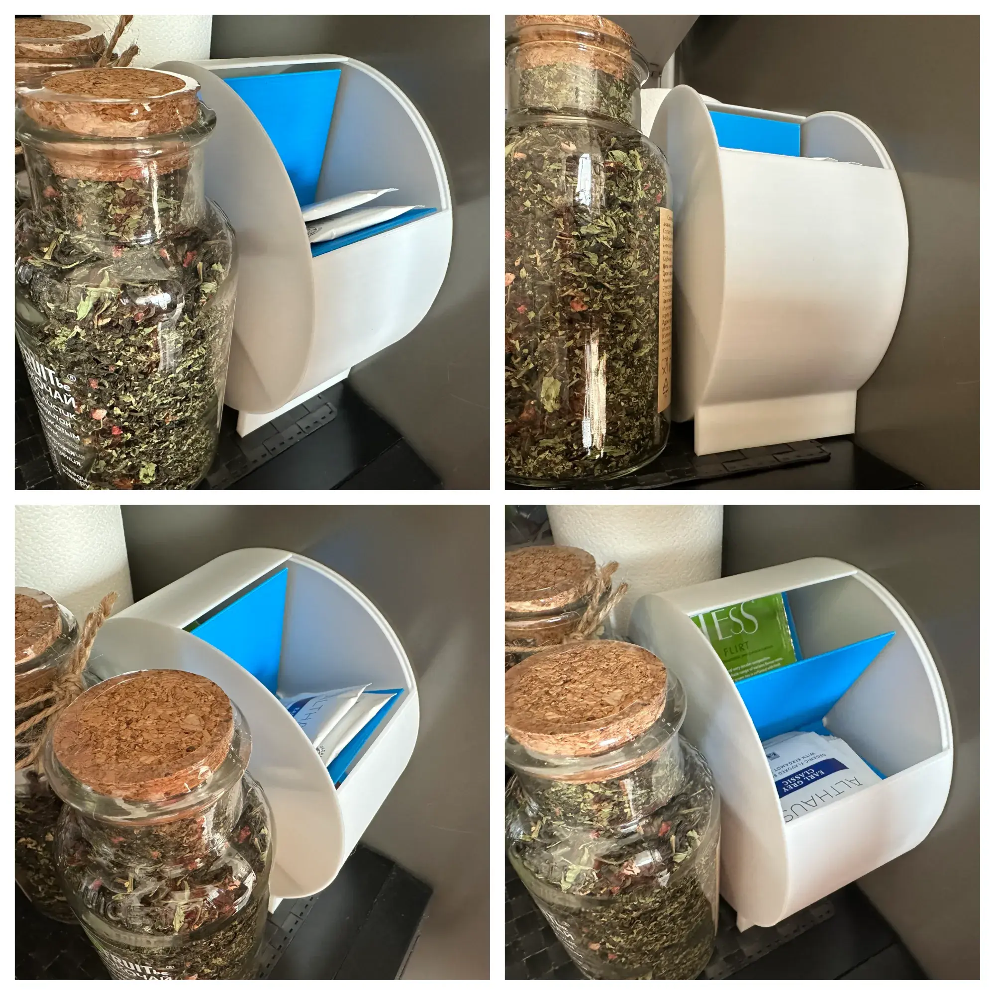 Tea bags wheel