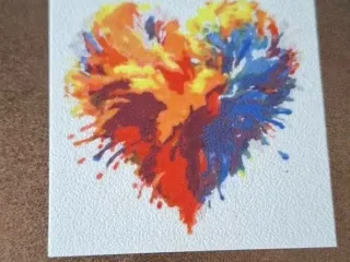 corazon con wocolor 8
