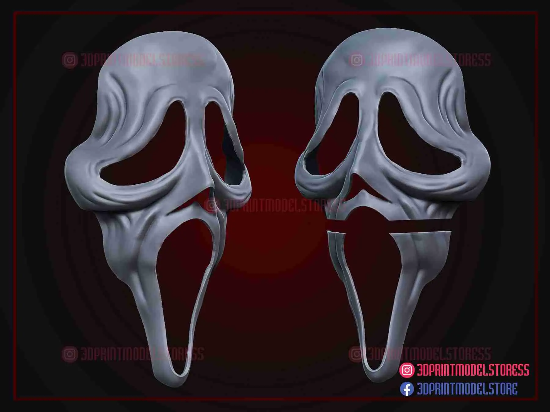 The Ghost Face - Dead by Daylight - Halloween Cosplay Mask