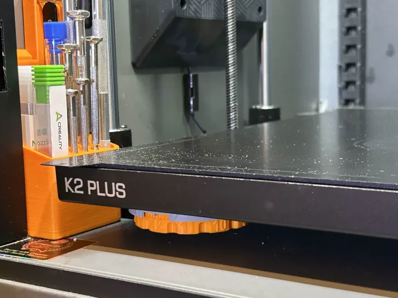 K2 Plus - Tuercas auto fijación ajuste placa impresión