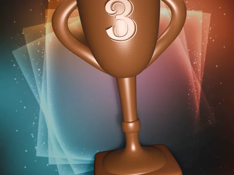 Third Place Trophy