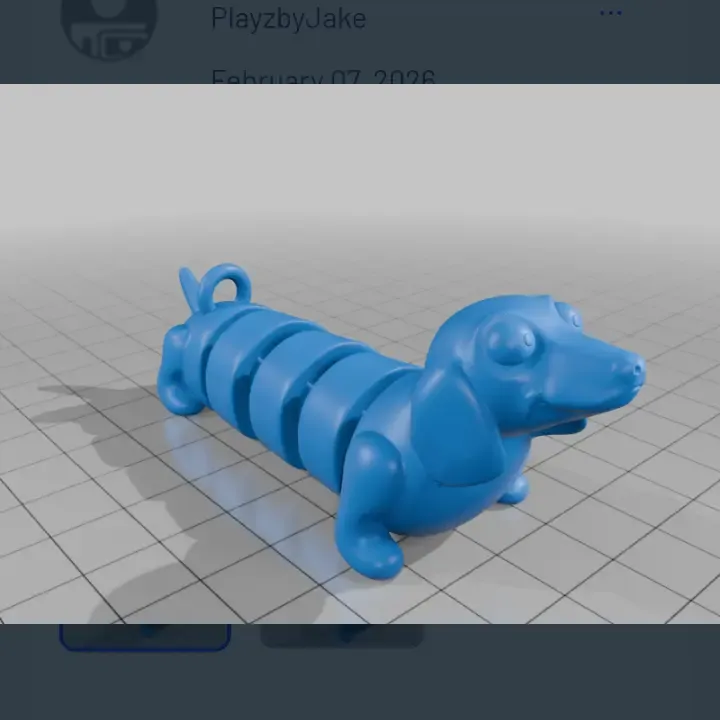 articulated hot dog dog