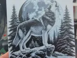 Wolf Hueforge - Wolf/Moon-0