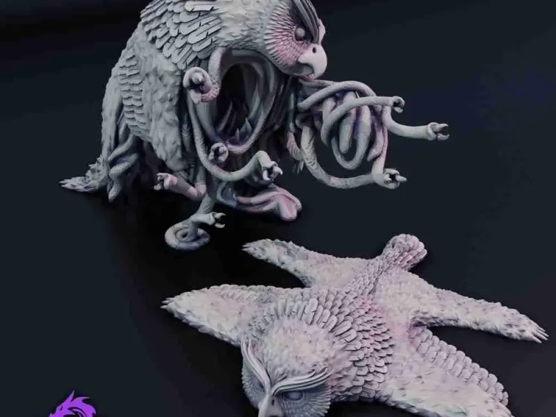 Mímico del monstruo de la alfombra Owlbear