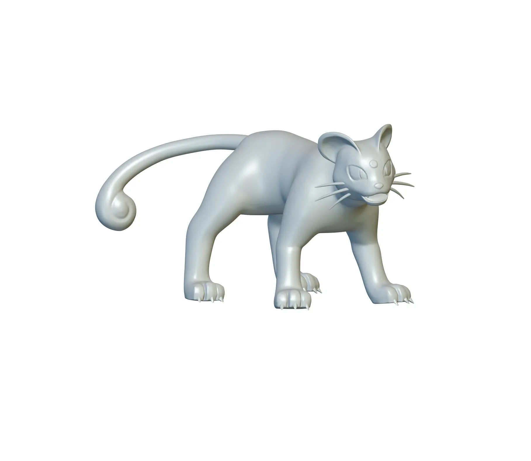 Pokemon Persian #53 - ¡Listo para la impresión 3D!