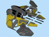 JEDI STARFIGHTER STAR WARS-5