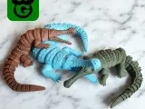 Sarcosuchus, SuperCroc Flexi (Multicolor 3mfs included)-6