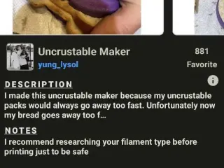 uncrustable maker