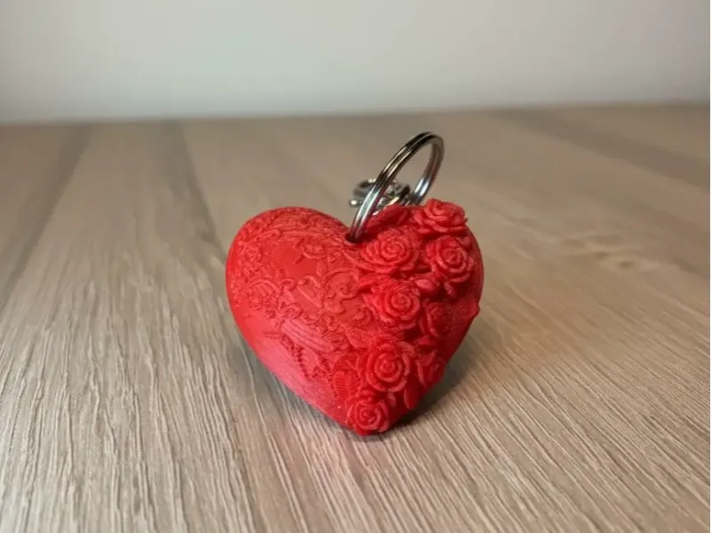 Porte-clés cœur