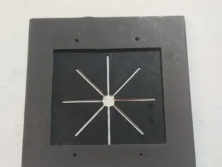 Wire pass through wall plate