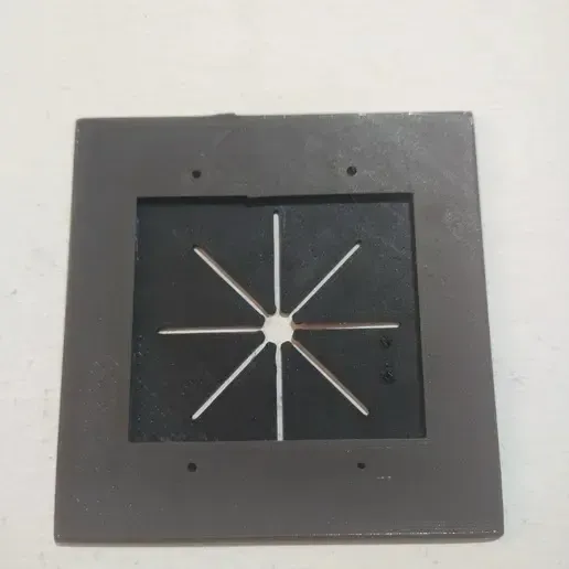 Wire pass through wall plate
