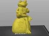 coffee frog decoration-8