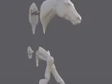 HORSE WALL MOUNT-1