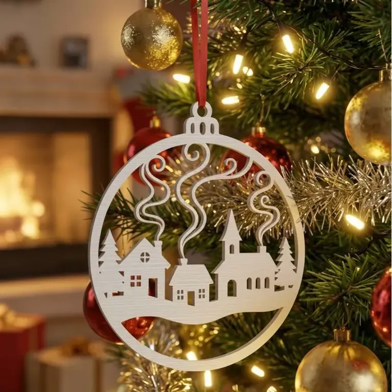 Christmas Village Ornament