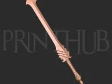 Baul Sword from Devil May Cry anime 2007 for cosplay STL-4