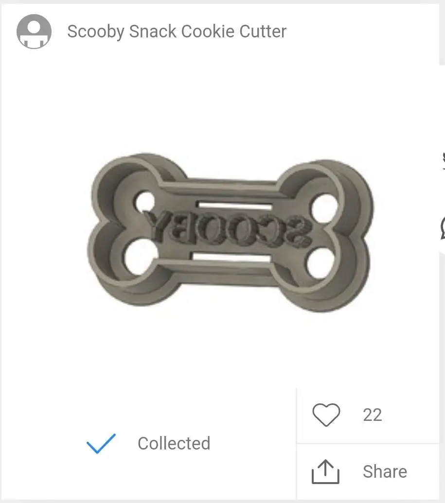 Scooby-Doo cookie cutter