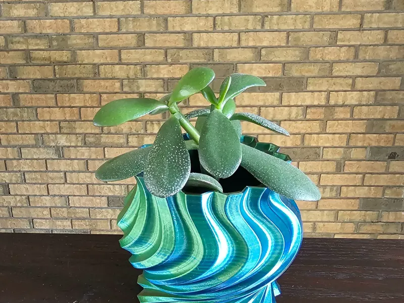 Vaso per piante Blooming Blub con foro di drenaggio