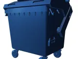 Industrial Wheeled Garbage Bin-0