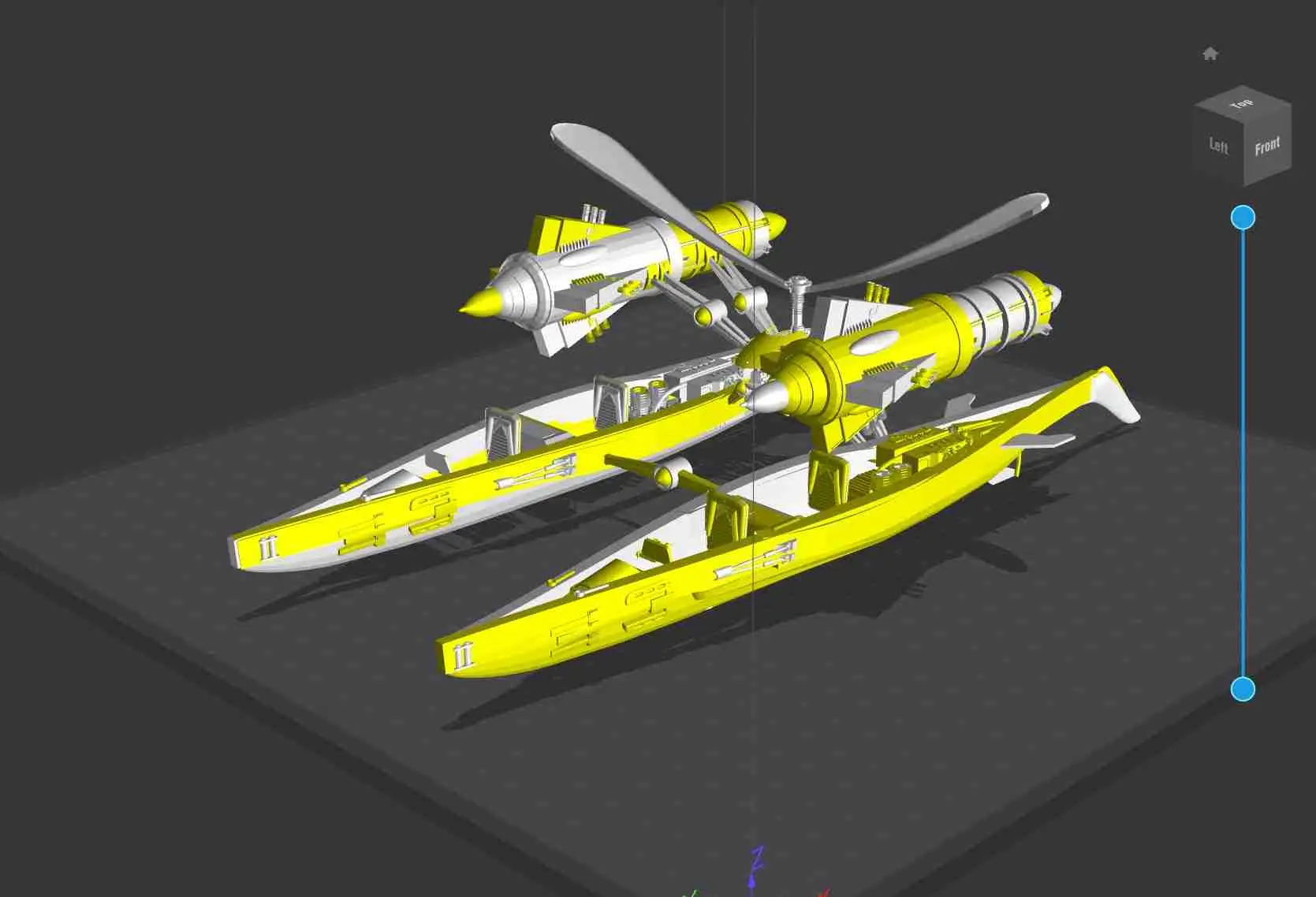 Wookiee Oevvaor jet catamaran from Star Wars