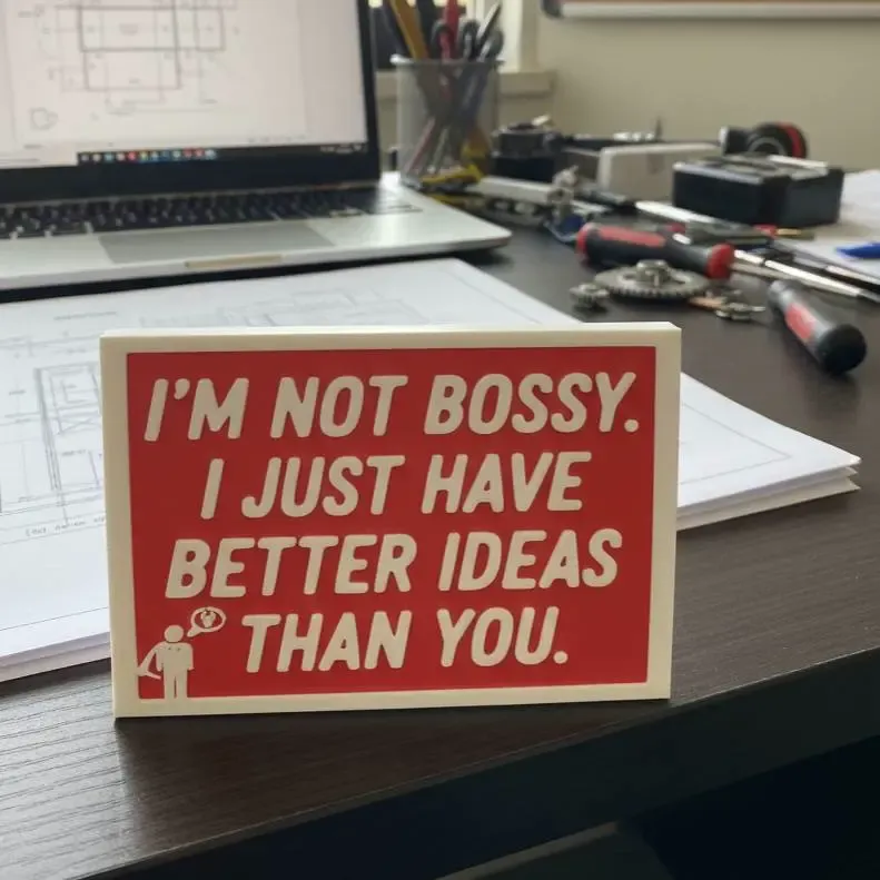 I'm not bossy