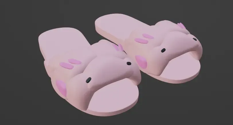Axolotl Flip-flop