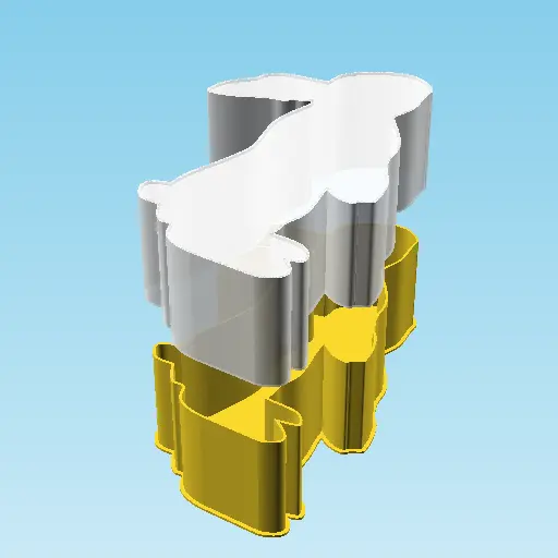 Rabbit 002F, nestable box (v2)