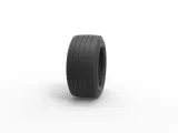 Tire of Asphalt Modified stock car Scale 1:25-2