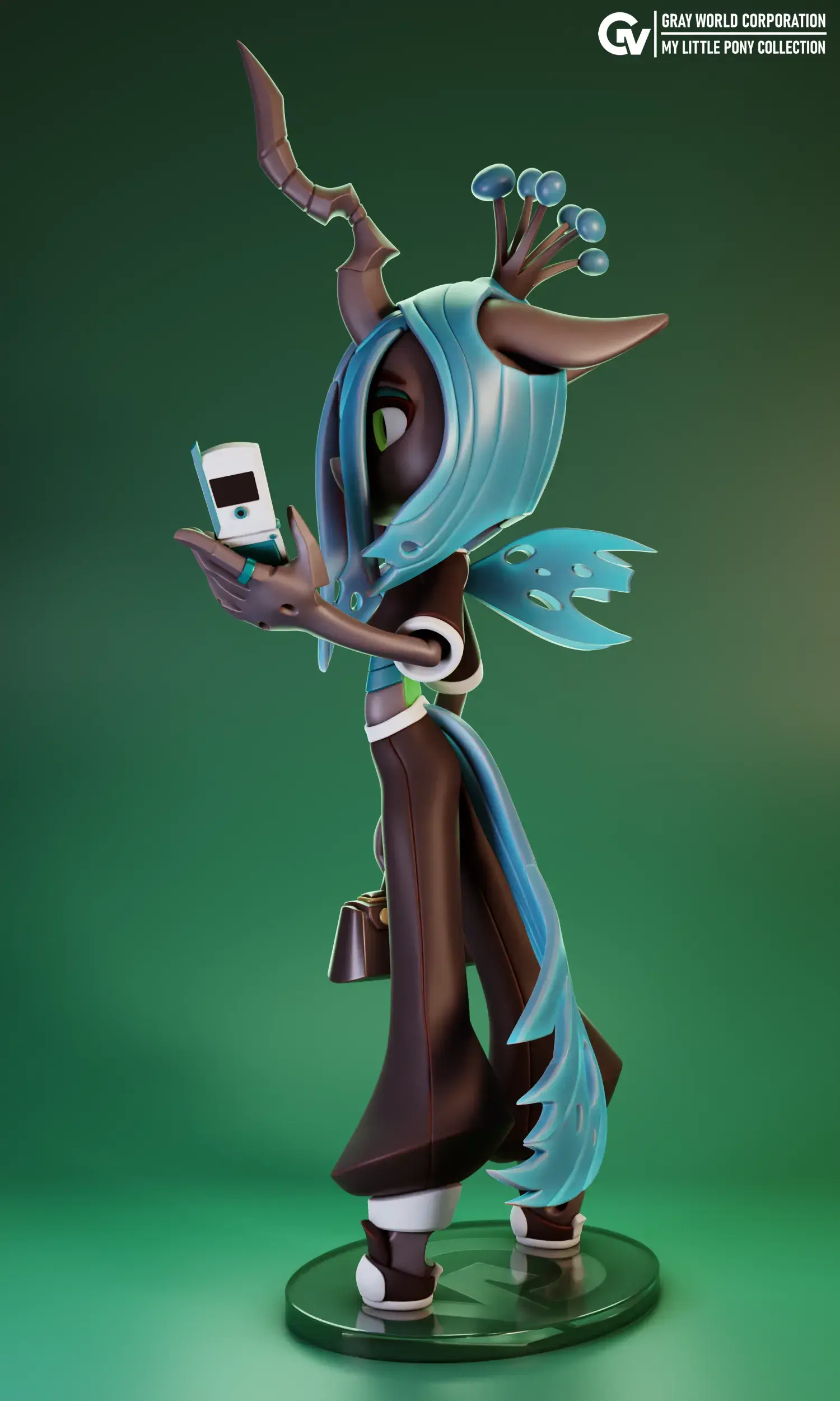 Characters & Creatures STL Download - Queen Chrysalis 