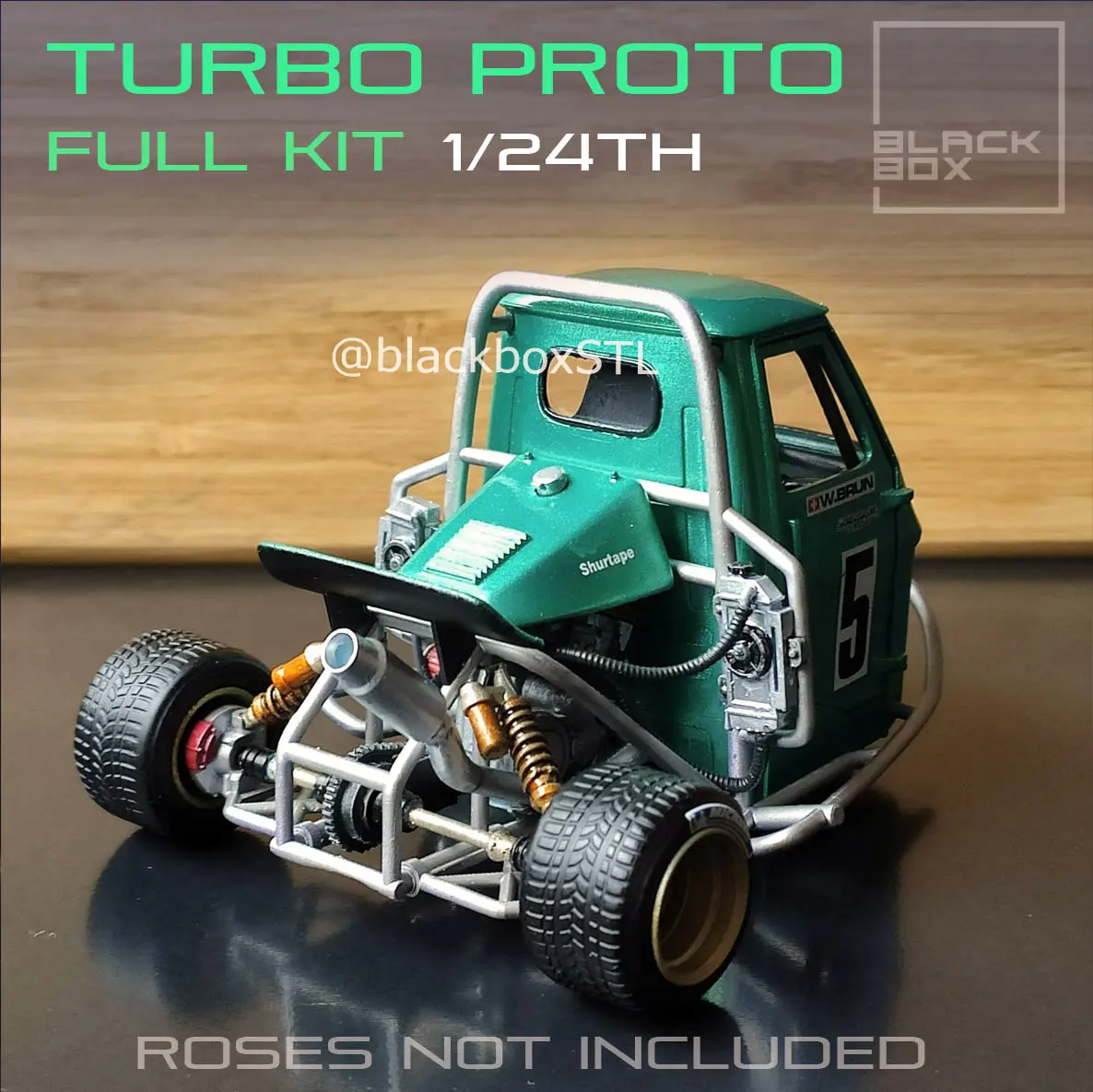 TURBO PROTO 3 wheeler FULL MODELKIT 1-24