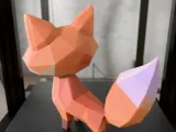 Low Poly Fox-2