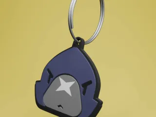 Crow | Brawl Stars Keychain Series