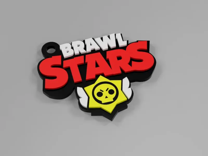 Brawl Stars Keychain