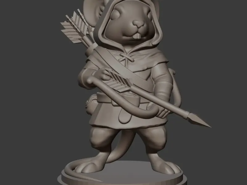 Mouse Archer - Mausritter Miniature