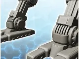 Fumenar combat robot (3) - miniatures warhammer mini RPG sce-6