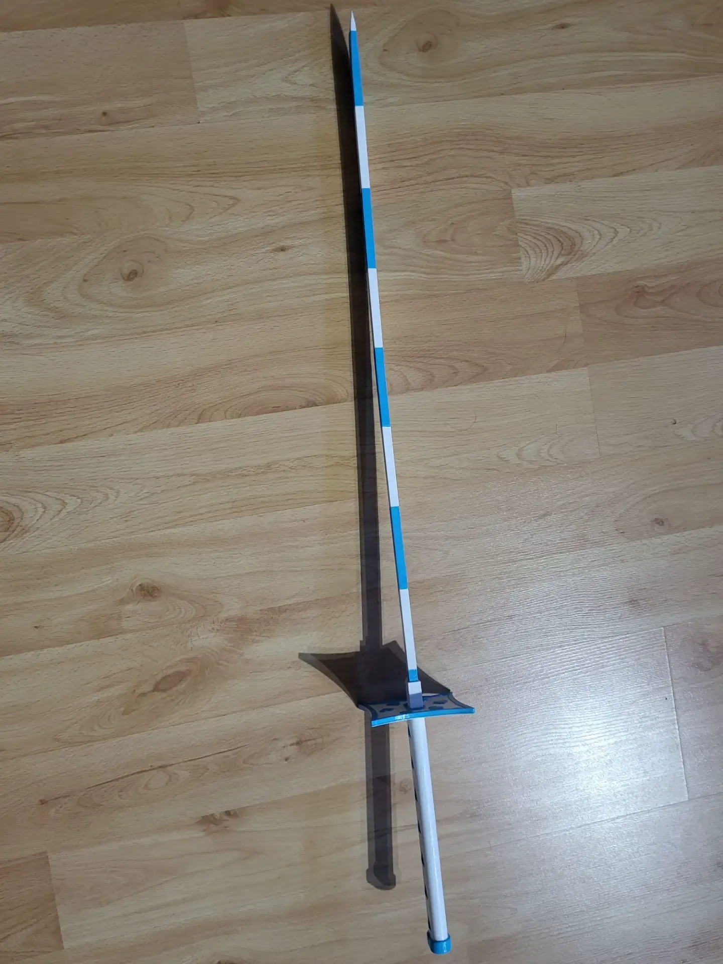 Stripes Katana Sword