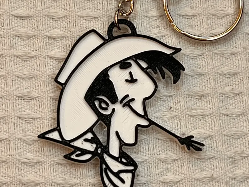 Portachiavi Lucky Luke