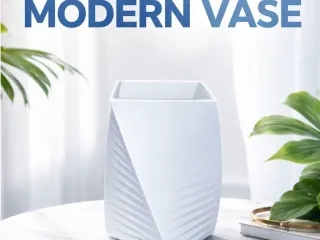 elegant modern vase
