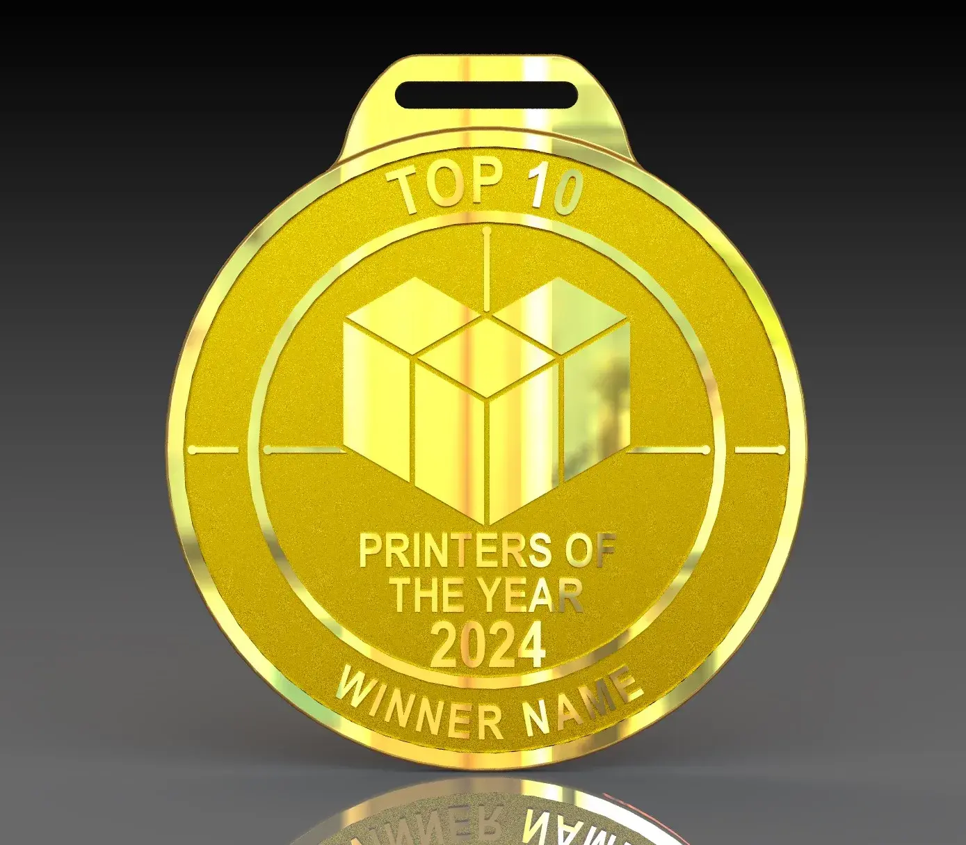 Creality Cloud Top 10 Medal