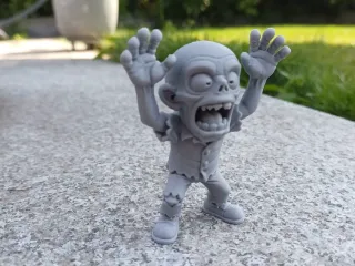 Hands-Up Screamer” - Cartoon Zombie